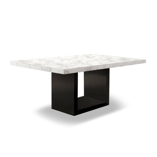 Furniture of America Southwind Faux Marble Top Dining Table IDF-3744T