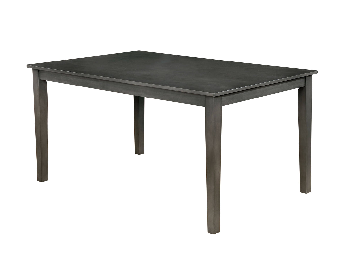 Furniture of America Tristen Rectangle Dining Table IDF-3916GY-T-60