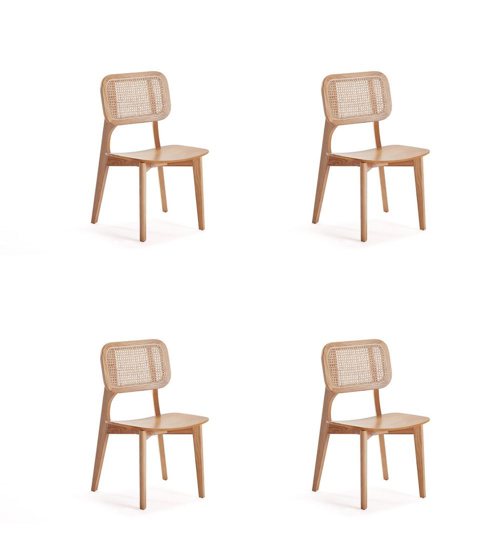 Manhattan Comfort Versailles Square Dining Chair  - Set of 4