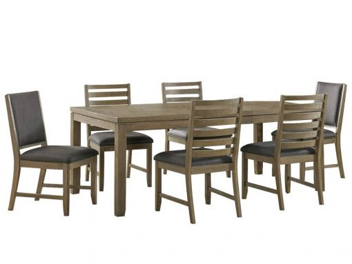 Sunset Trading Saunders 7PC Extendable Dining Table Set ED-D18620TB-2F4S-7P