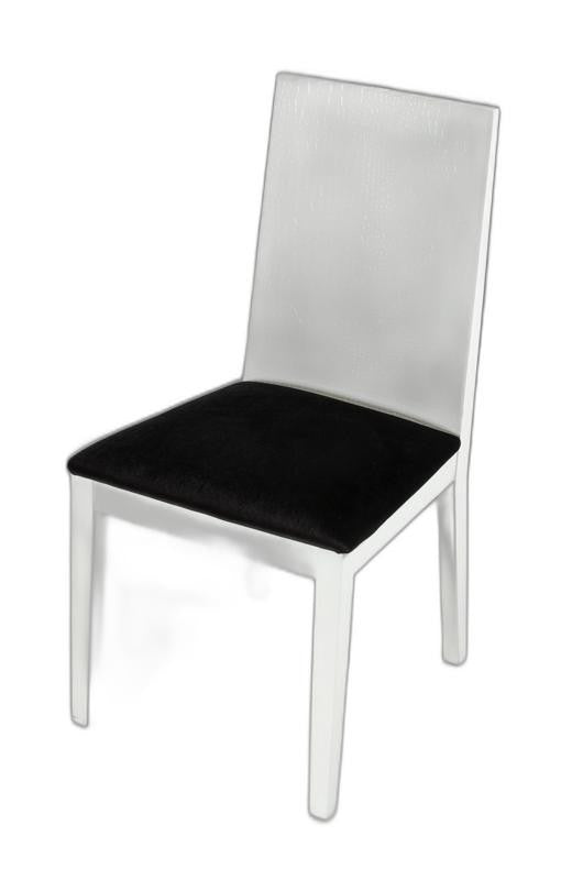 Homeroots Two 36" White Fabric Dining Chairs 284078