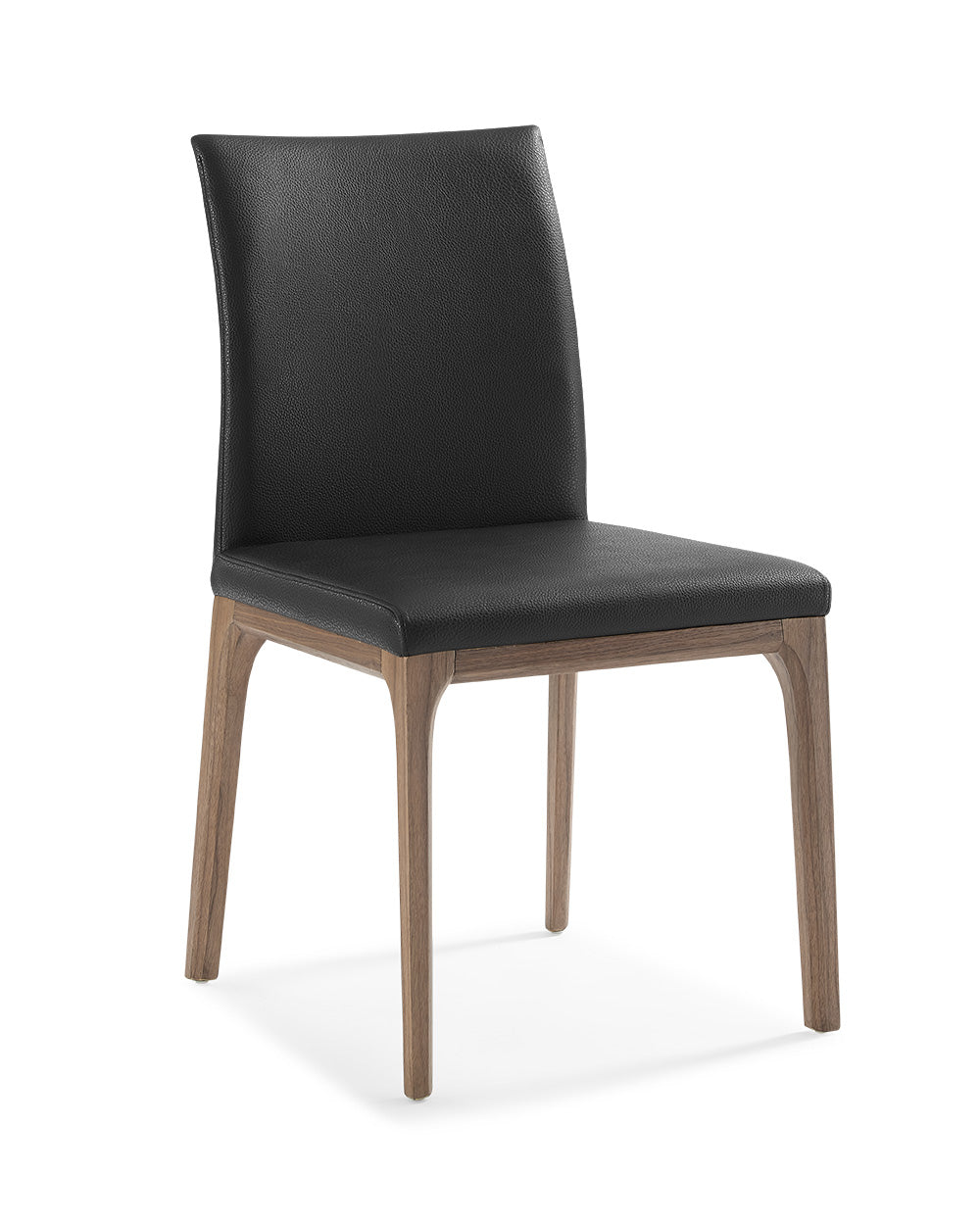 Homeroots Set of 2 Faux Leather Dining Chairs