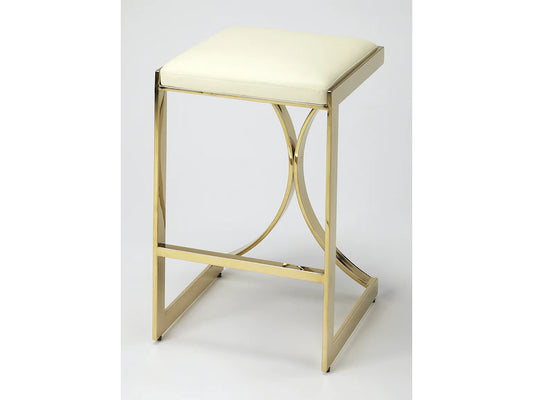 Butler Specialty Company Natalya 24" Counter Stool, Gold 4463402