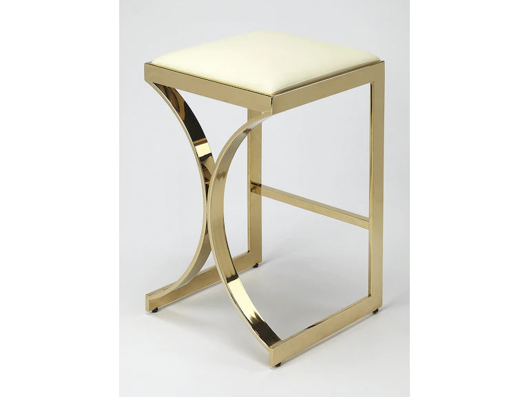 Butler Specialty Company Natalya 24" Counter Stool, Gold 4463402