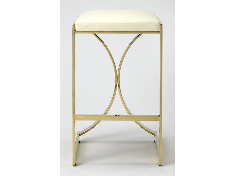 Butler Specialty Company Natalya 24" Counter Stool, Gold 4463402