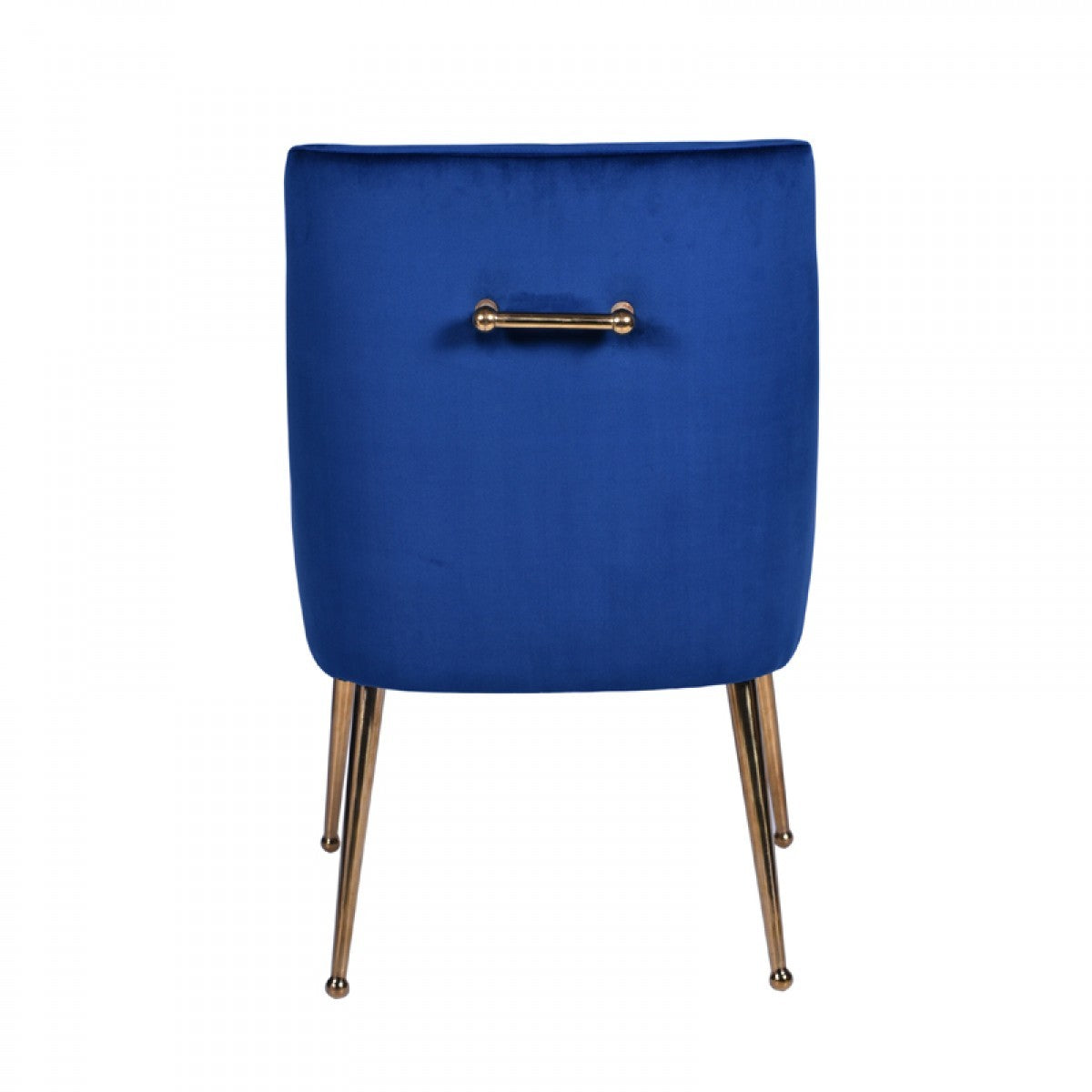 Homeroots Set of Two Velvet Dining Chairs