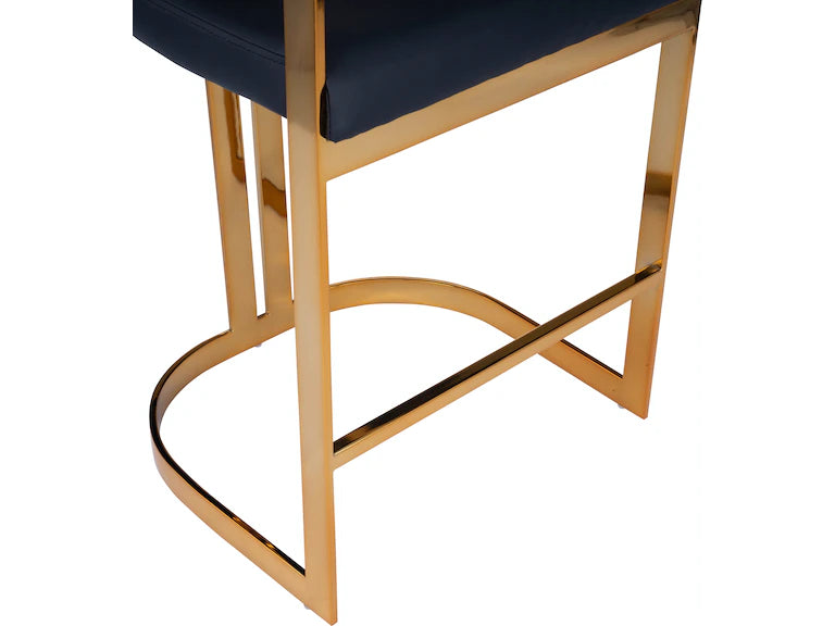 Butler Specialty Company Clarence & Faux Leather 25" Counter Stool