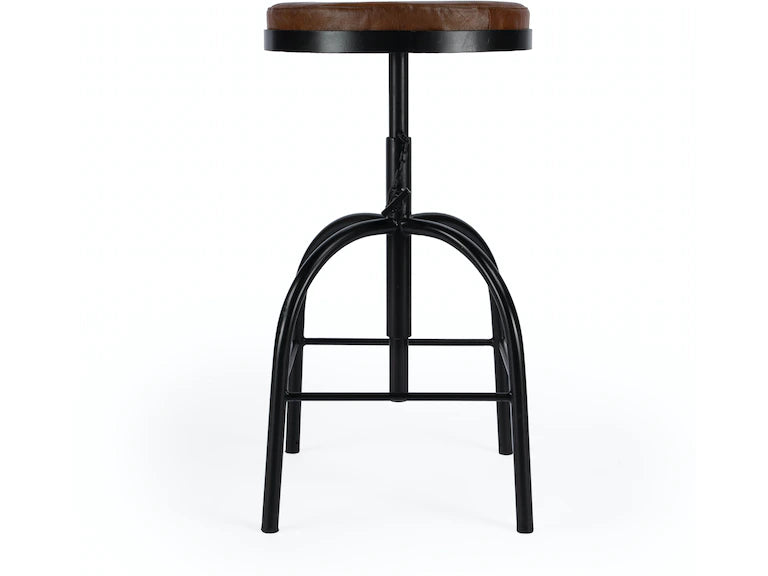 Butler Specialty Company Clyde Leather 25" Adjustable Bar Stool