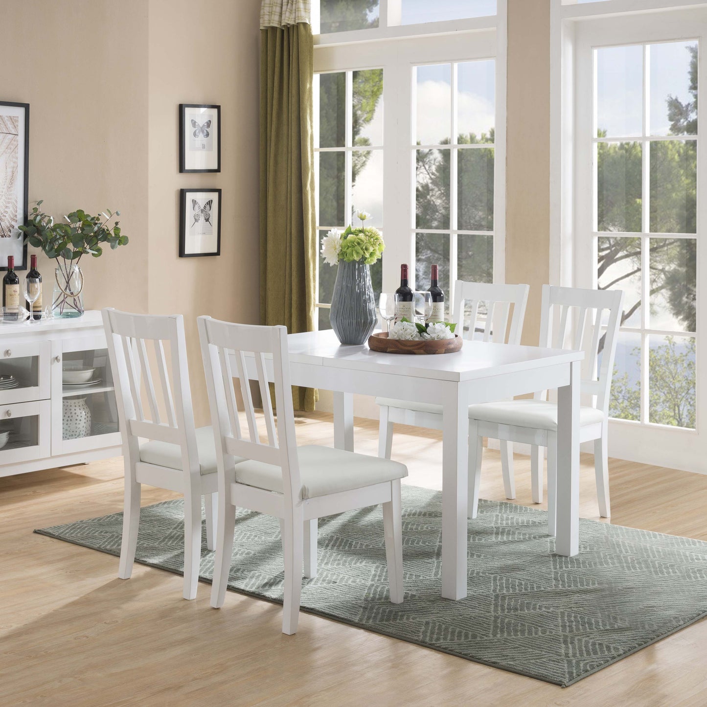 ID USA Dining Table 14002-WHT