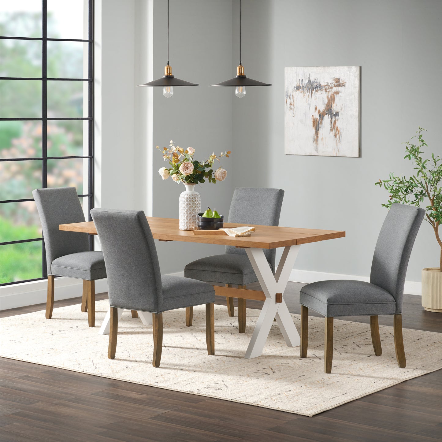 ALATERRE Chelsea 72" Dining Table ACCH0164WH