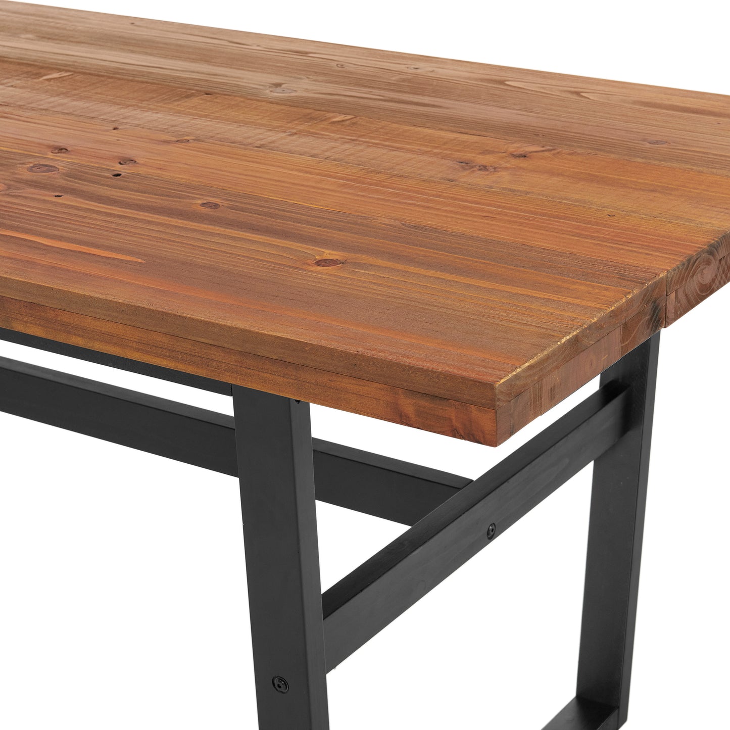 ALATERRE Walden 72" Dining Table with Solid Cedar Top ACWN0175B