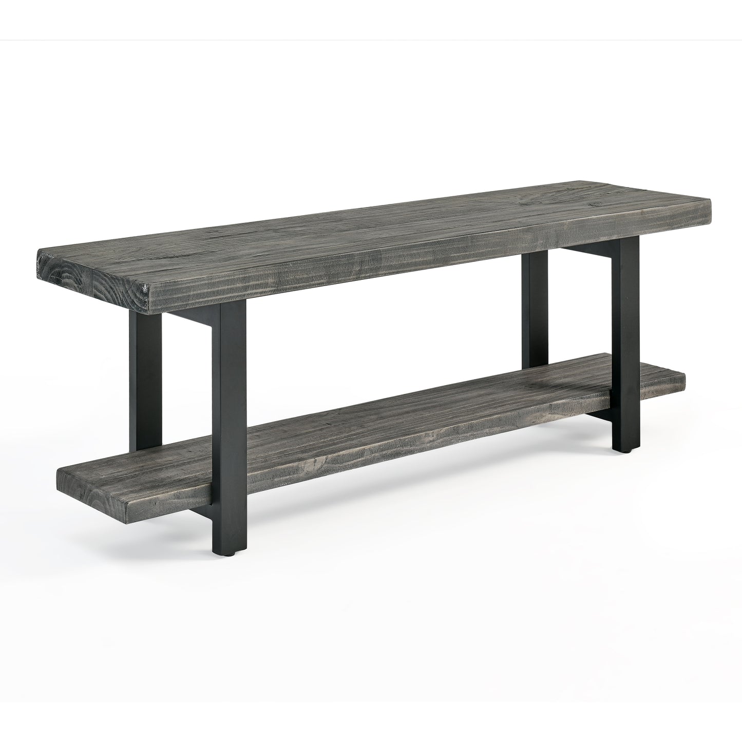 ALATERRE Pomona Metal and Wood Bench