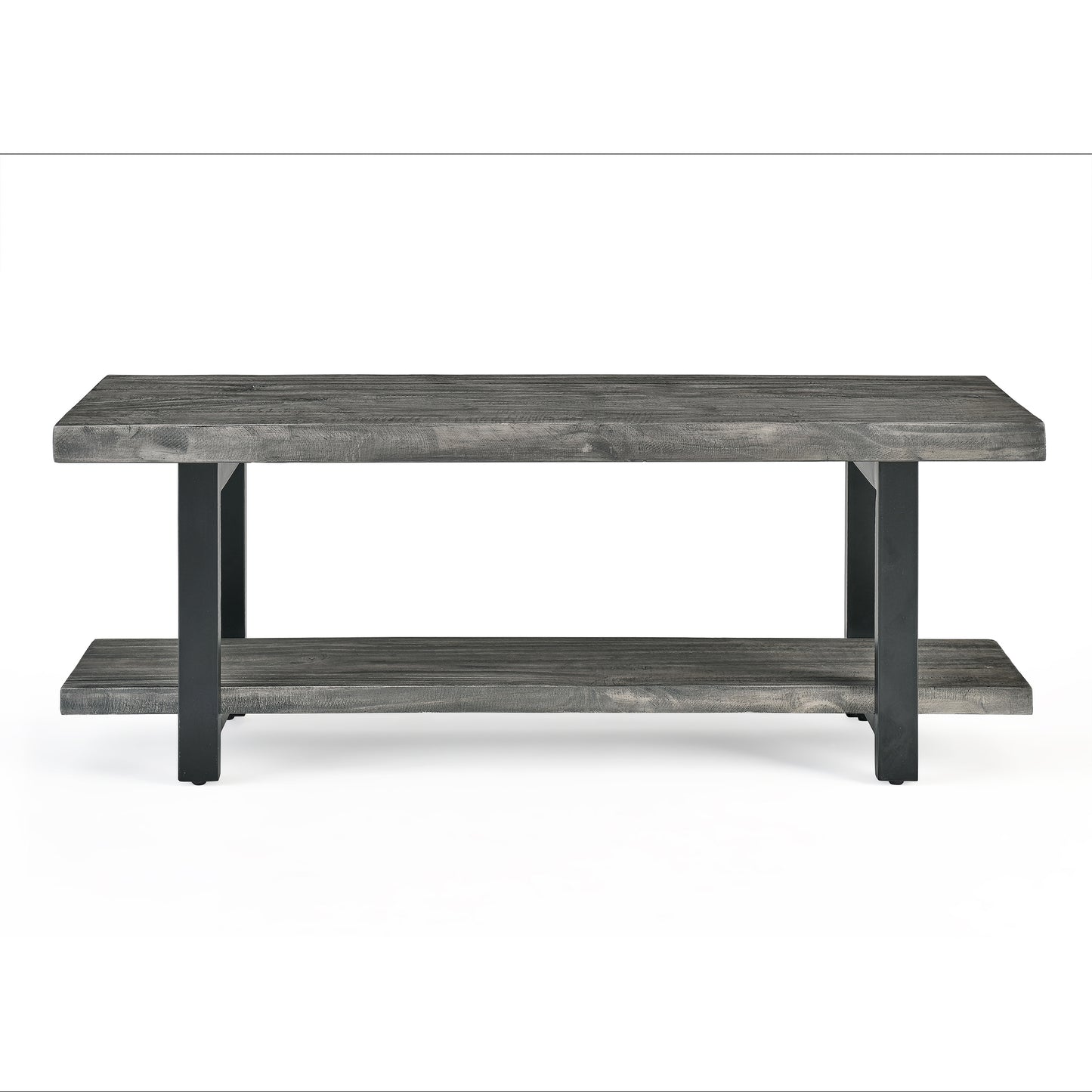 ALATERRE Pomona Metal and Wood Bench