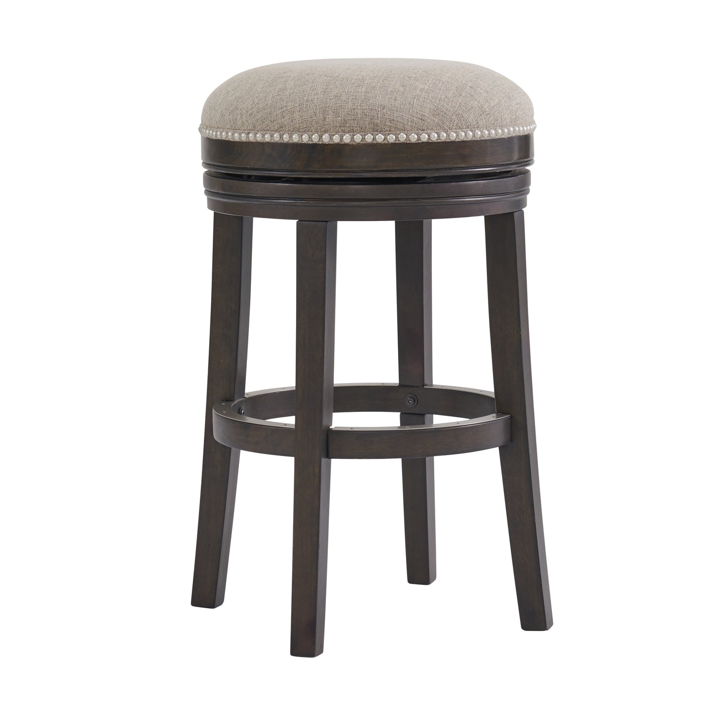 ALATERRE Clara Swivel Bar Height Stool, Set of 2