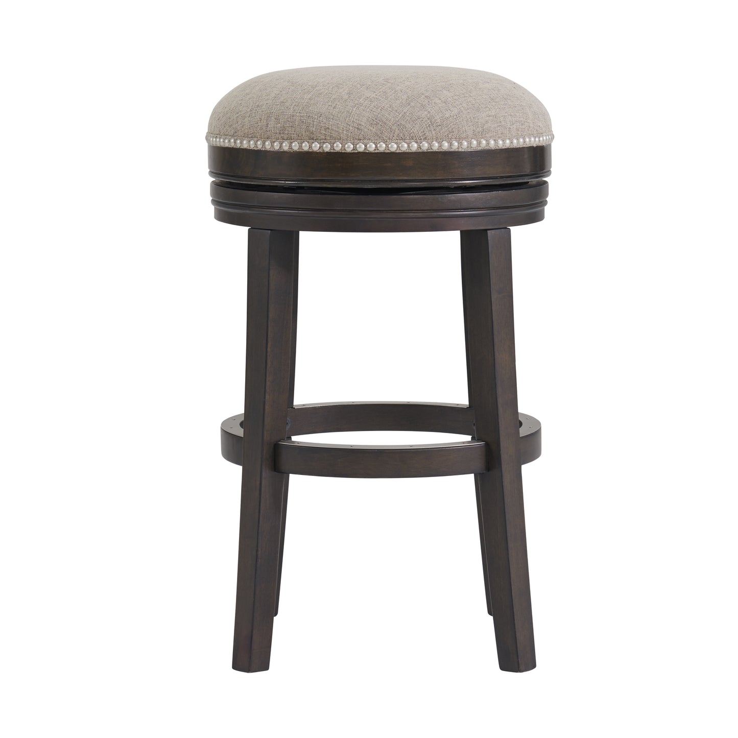 ALATERRE Clara Swivel Bar Height Stool, Set of 2