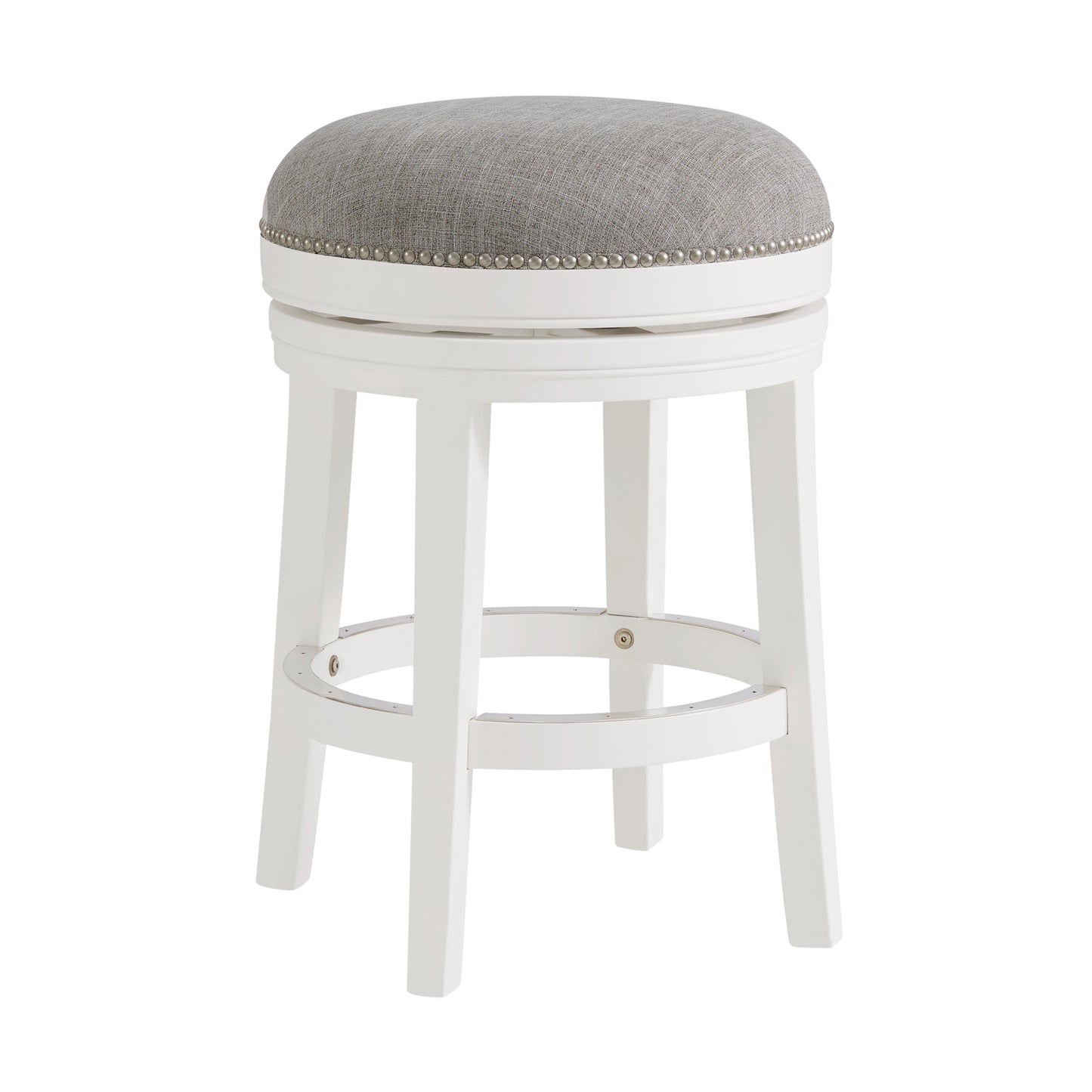 ALATERRE Clara Swivel Counter Height Stool, Set of 2