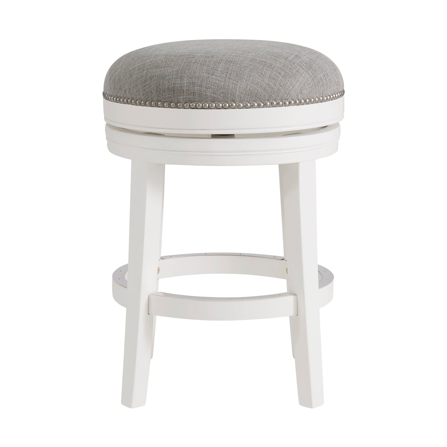 ALATERRE Clara Swivel Counter Height Stool, Set of 2