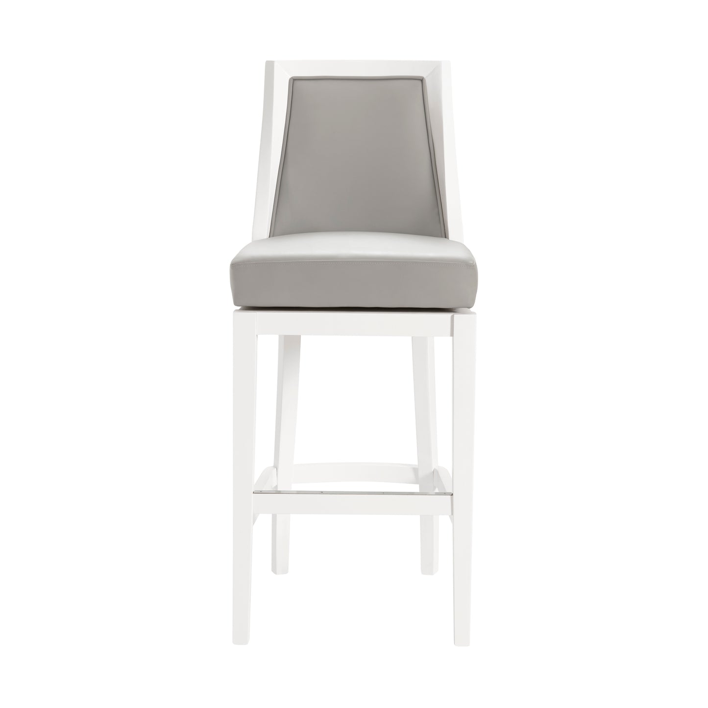 ALATERRE Ellie Bar Height Stool with Back