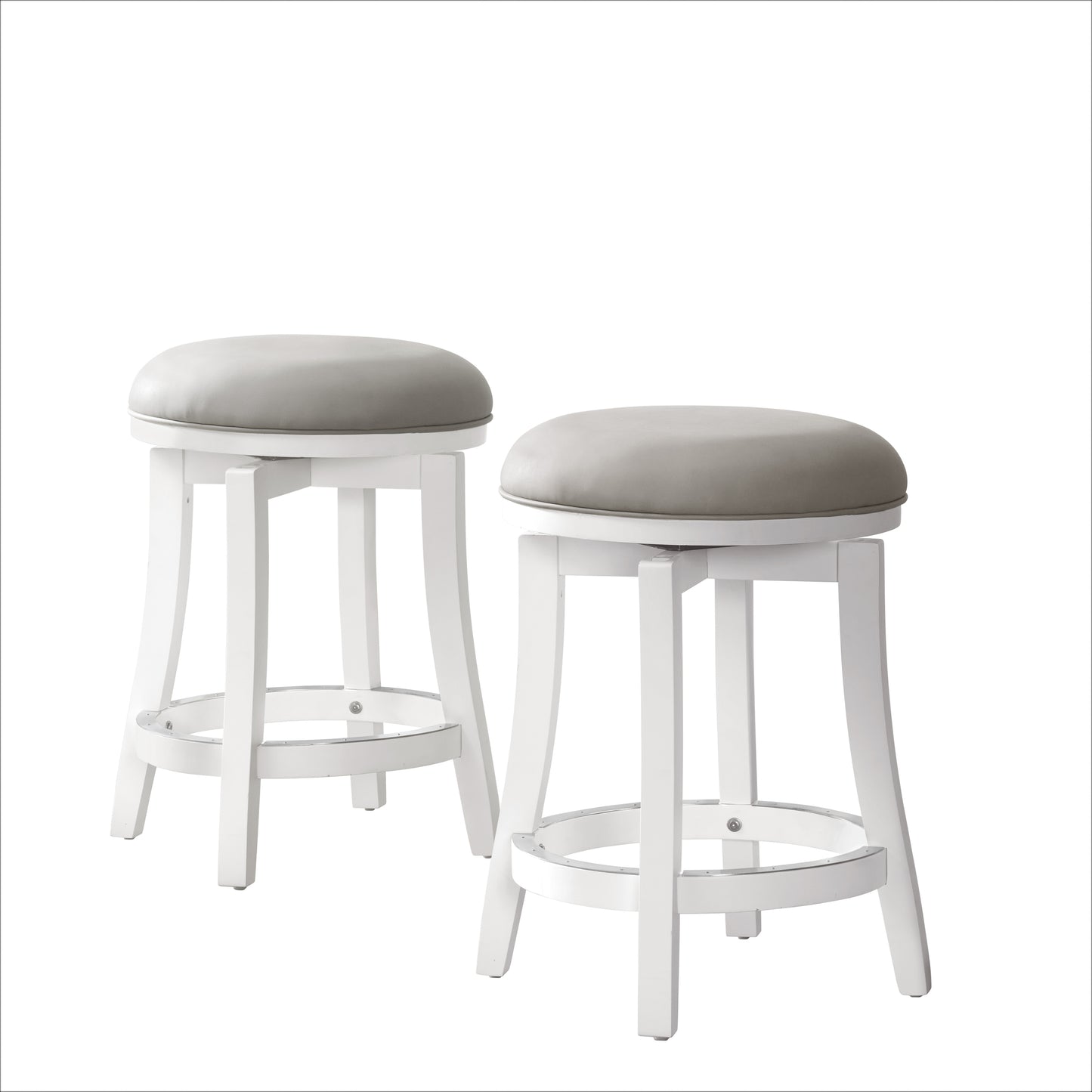 ALATERRE Ellie Counter Height Stool, Set of 2