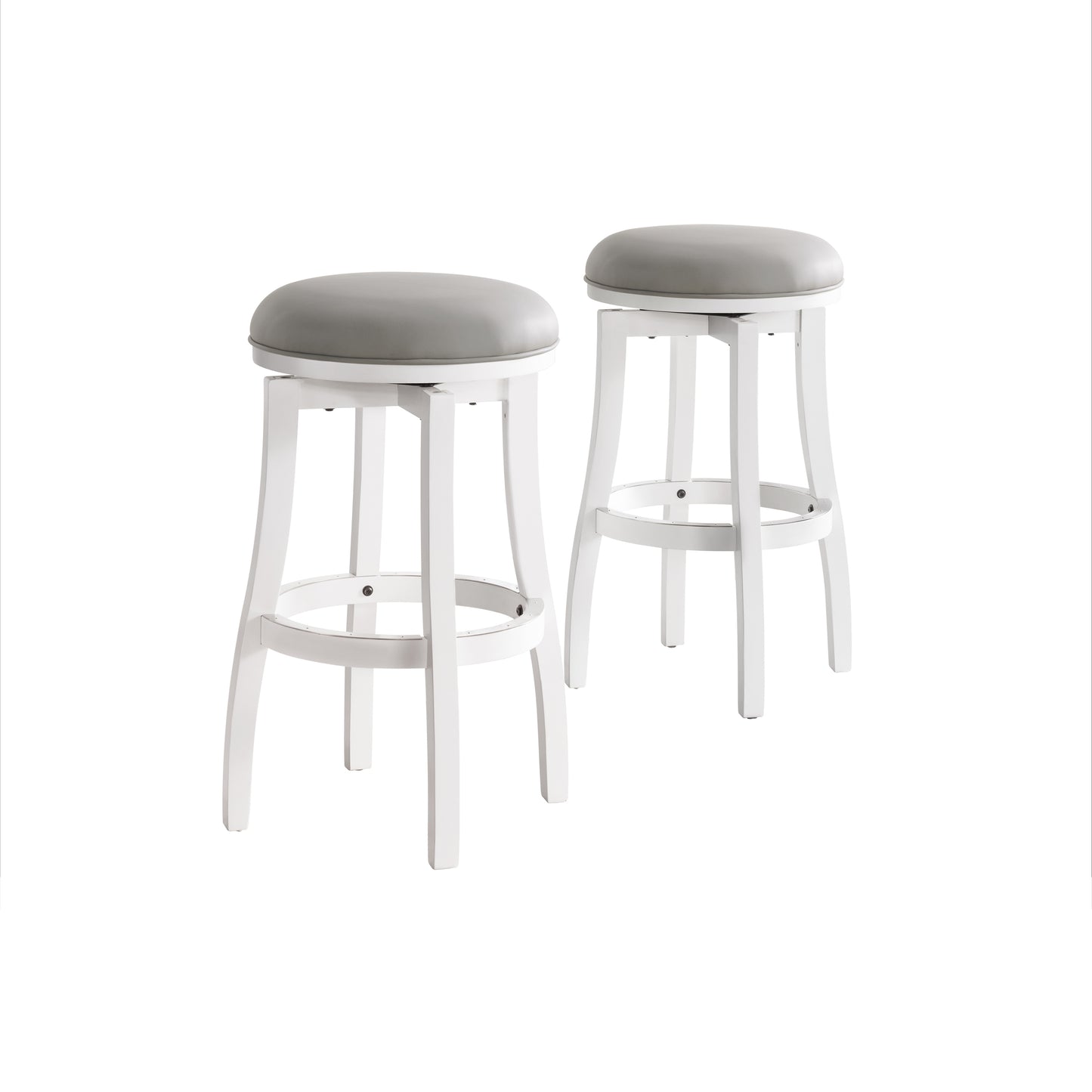 ALATERRE Ellie Bar Height Stool, Set of 2