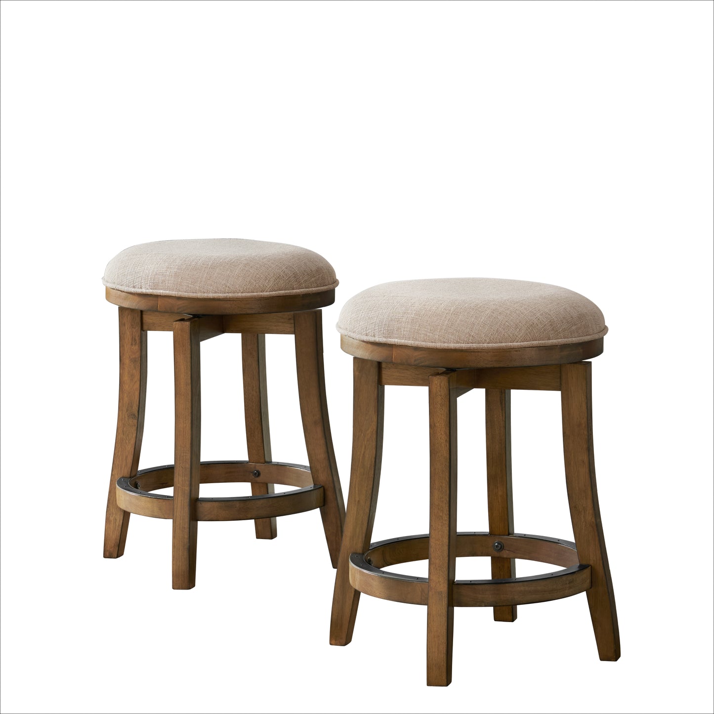 ALATERRE Ellie Counter Height Stool, Set of 2