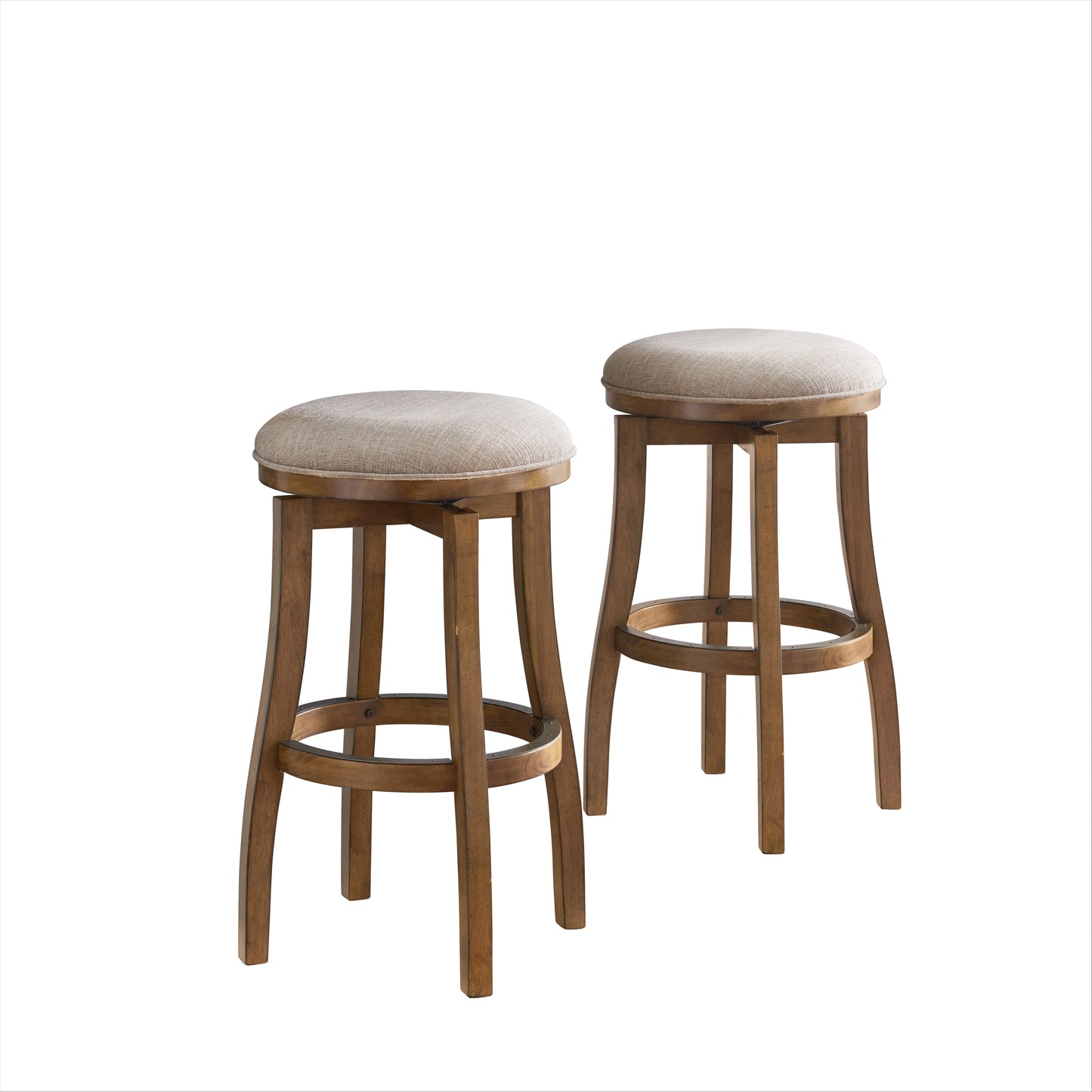 ALATERRE Ellie Bar Height Stool, Set of 2