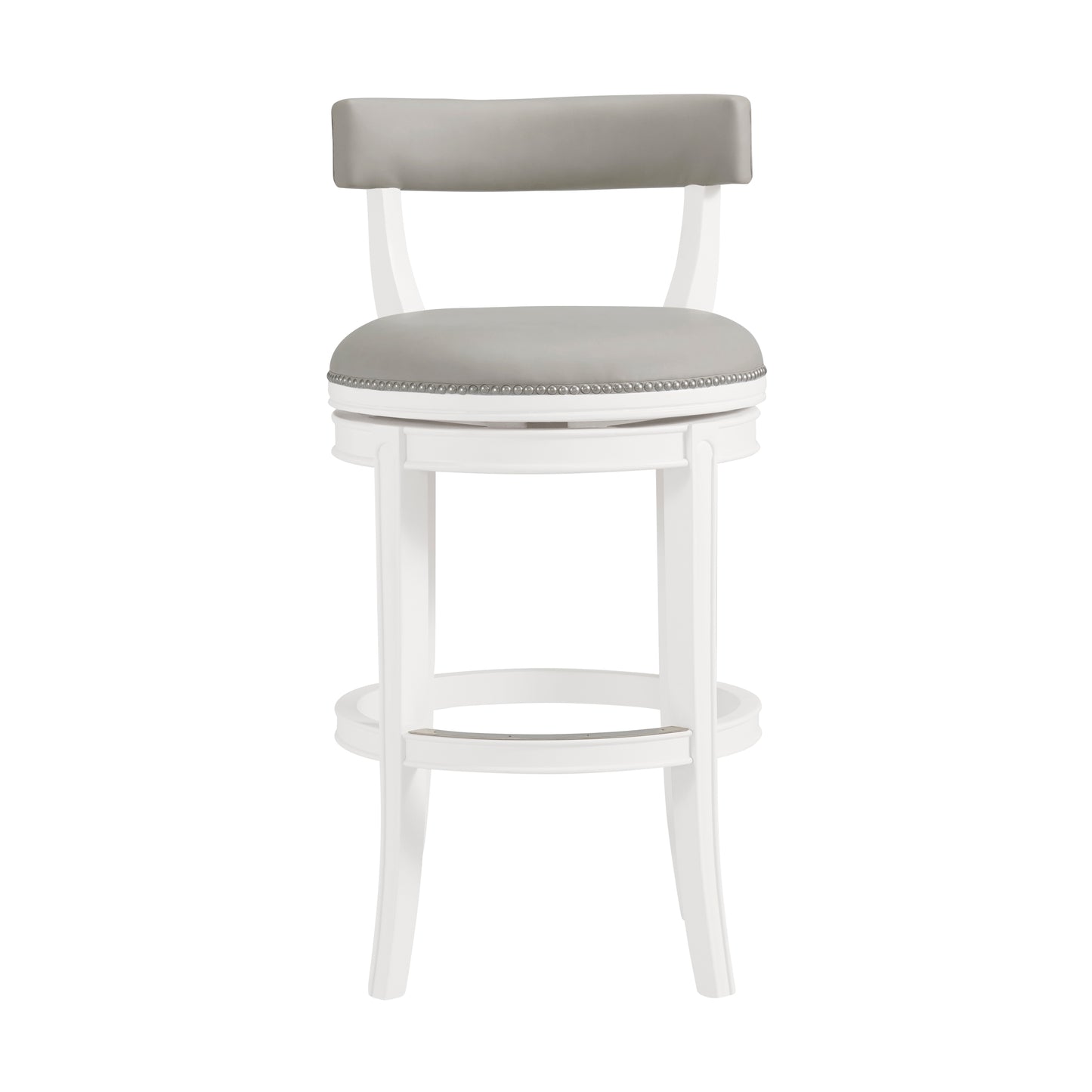 ALATERRE Hanover Swivel Bar Height Bar Stool - Set of 2