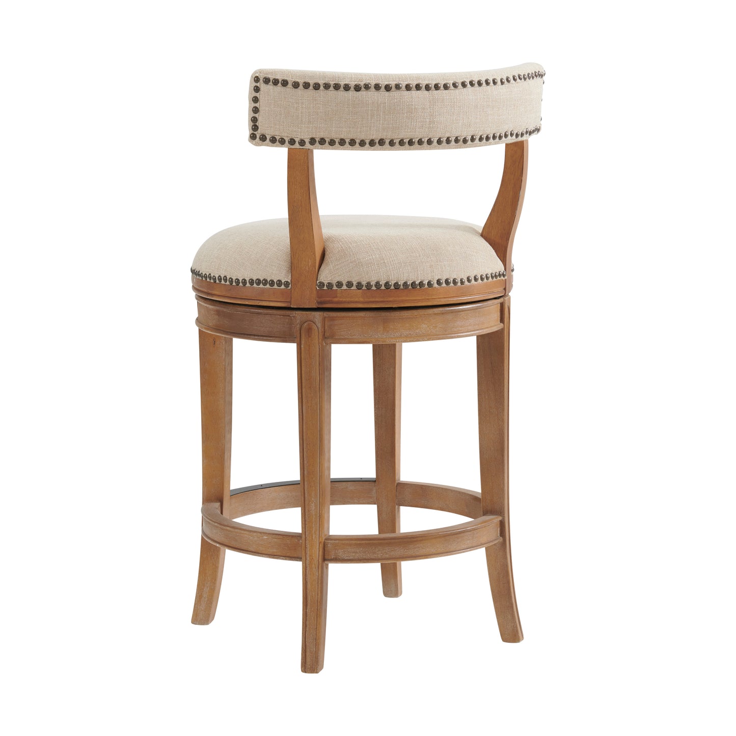 ALATERRE Hanover Swivel Counter Height Bar Stool, Set of 2