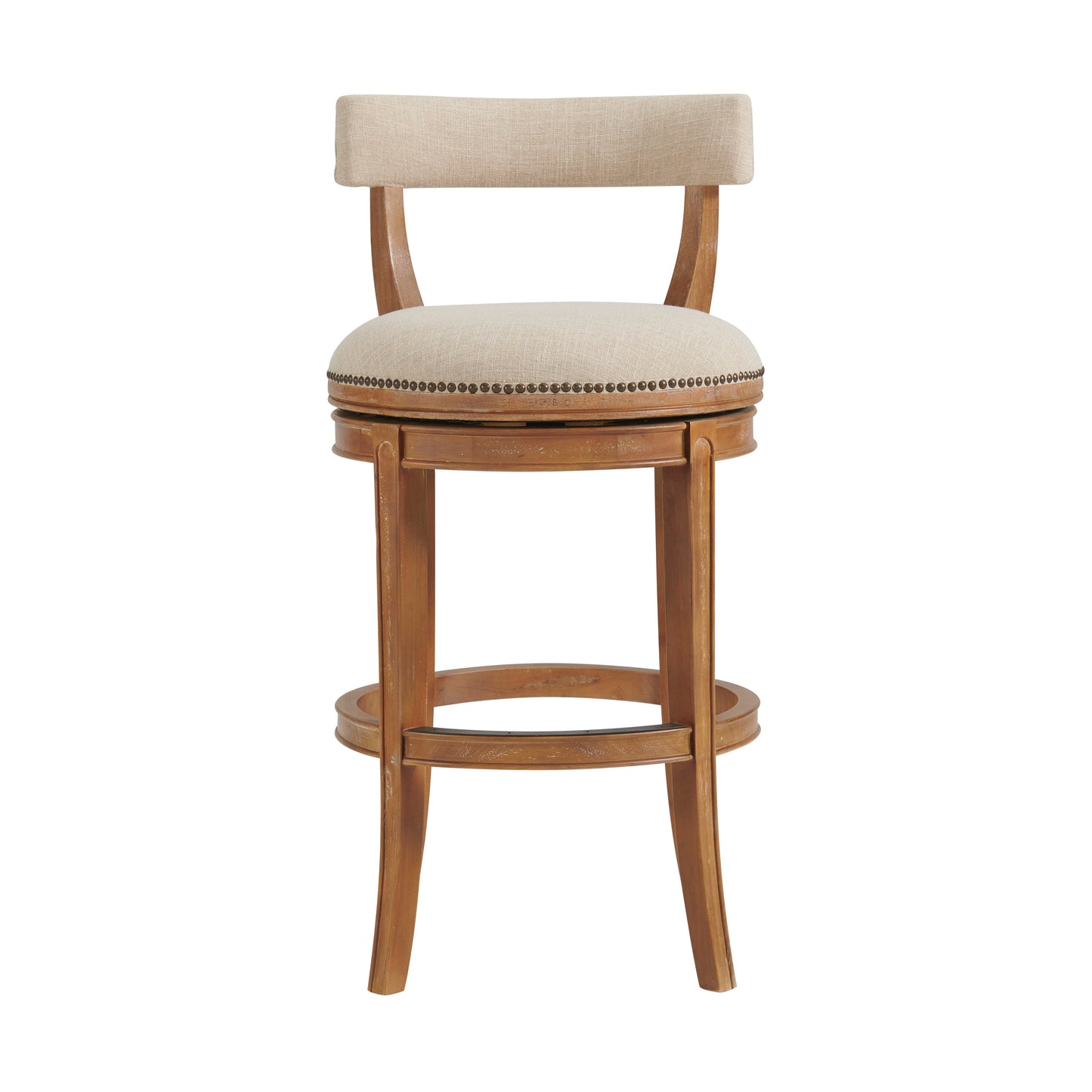 ALATERRE Hanover Swivel Bar Height Bar Stool - Set of 2