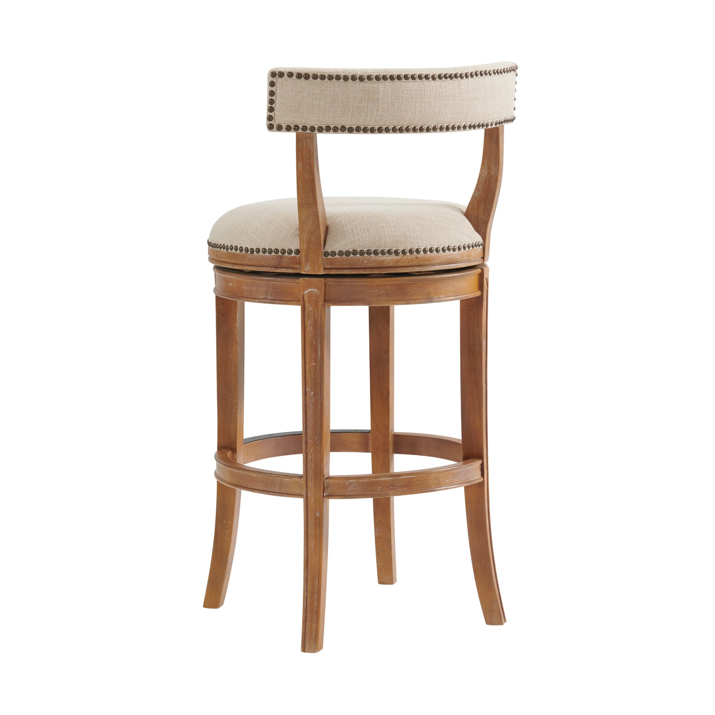 ALATERRE Hanover Swivel Bar Height Bar Stool - Set of 2