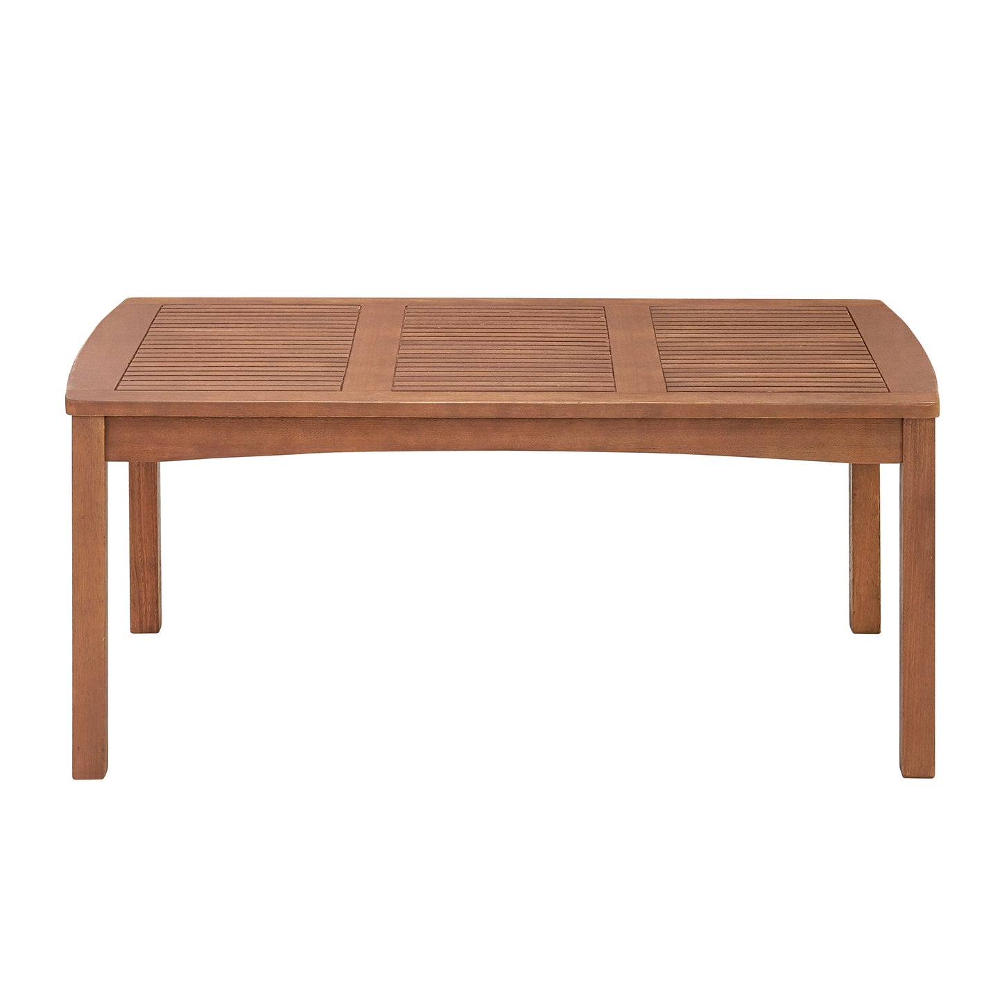 ALATERRE Lyndon Eucalyptus Wood Conversation Set with 2-Seat Bench, Set of 2 Chairs, and Cocktail Table ANLY0123EBO