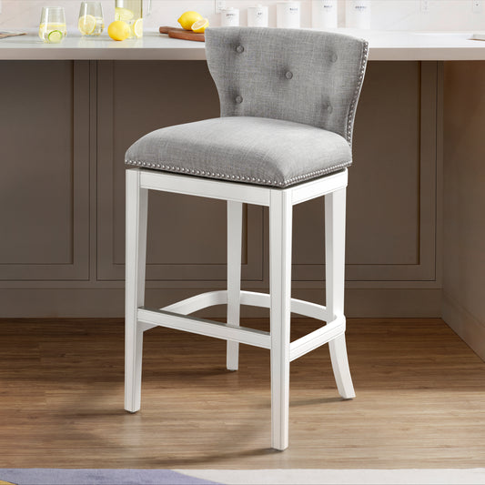 ALATERRE Miranda Swivel Bar Height Bar Stool ANMR02FDC