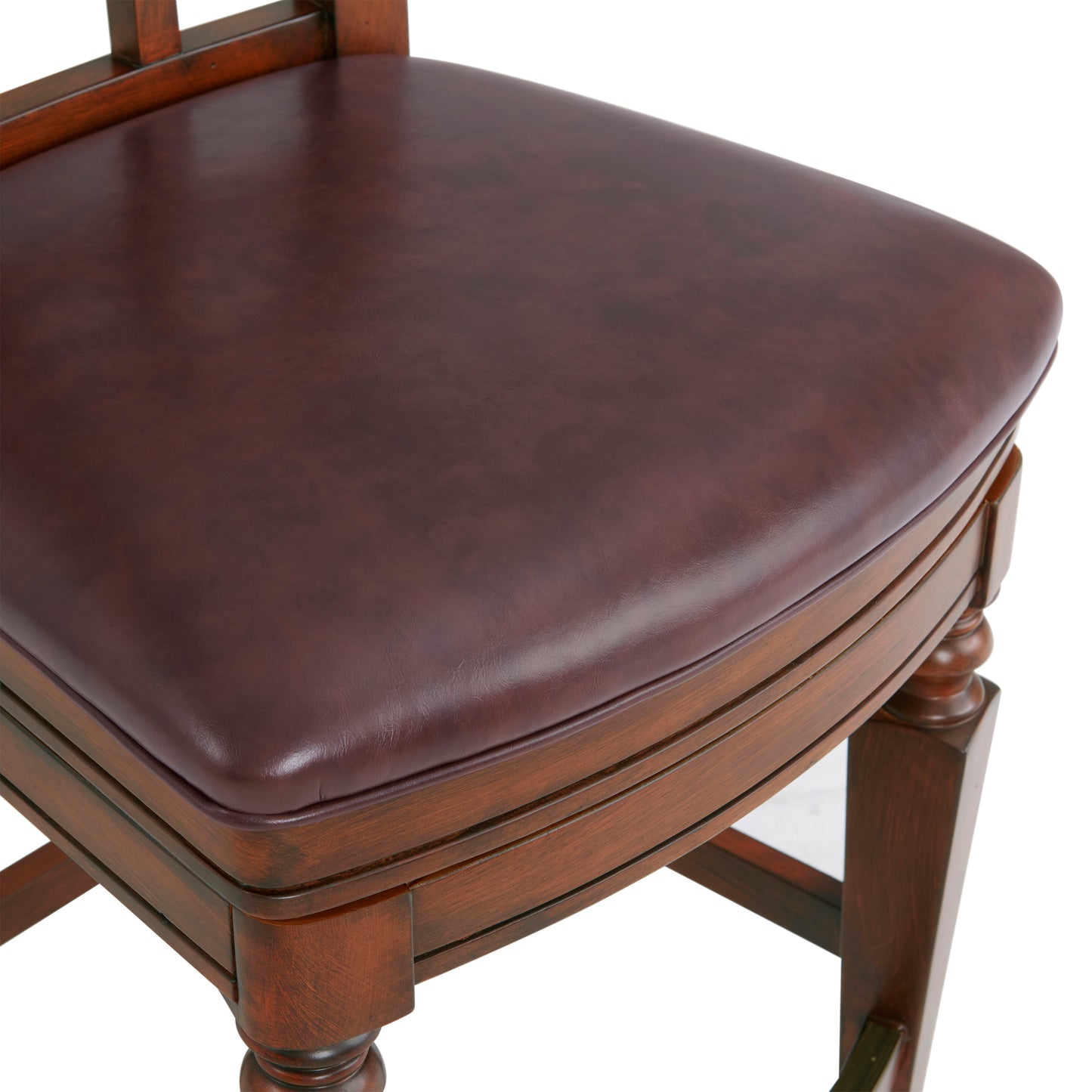 ALATERRE Napa Counter Height Stool with Back, Mahogany ANNA01PDC