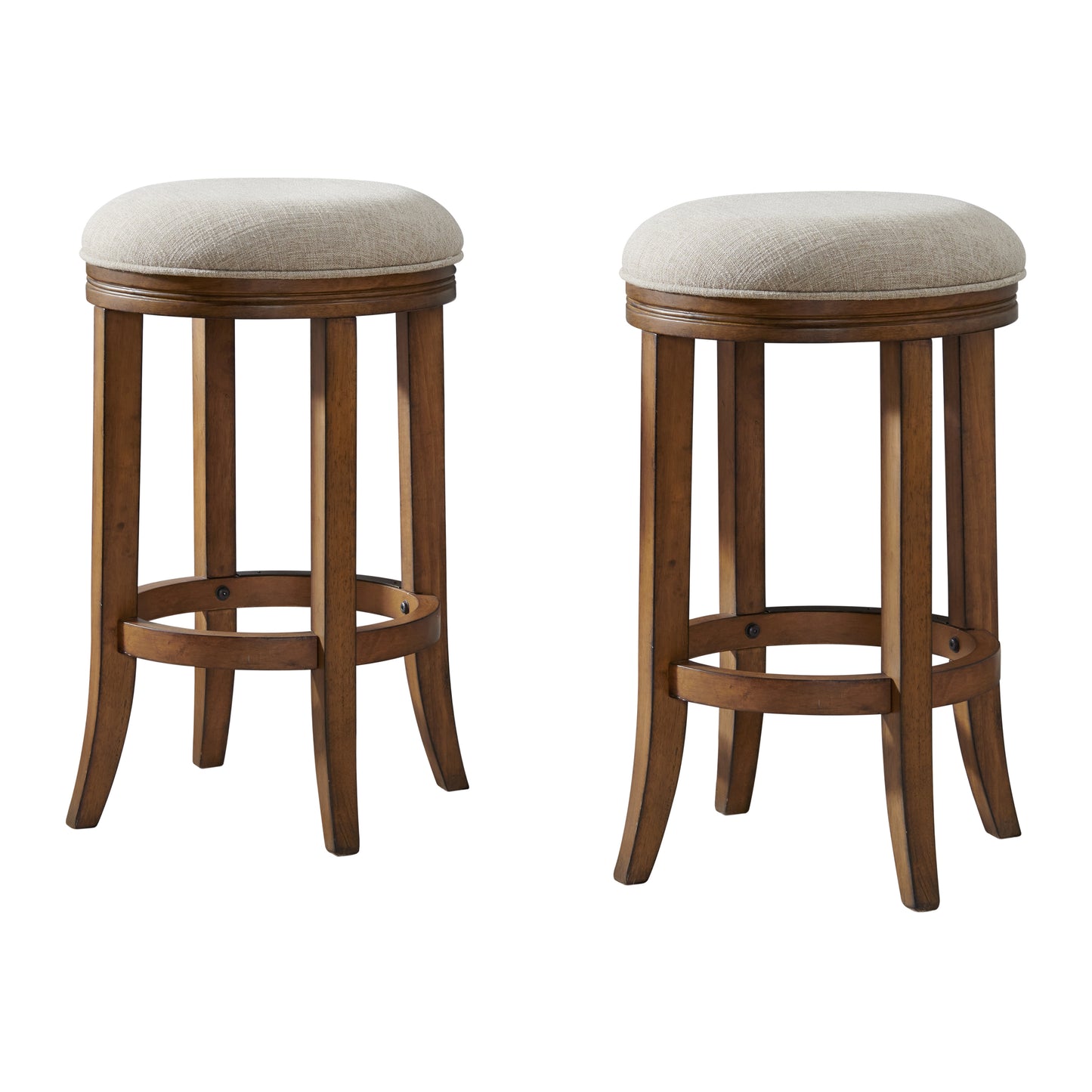 ALATERRE Natick Counter Height Stool, Set of 2