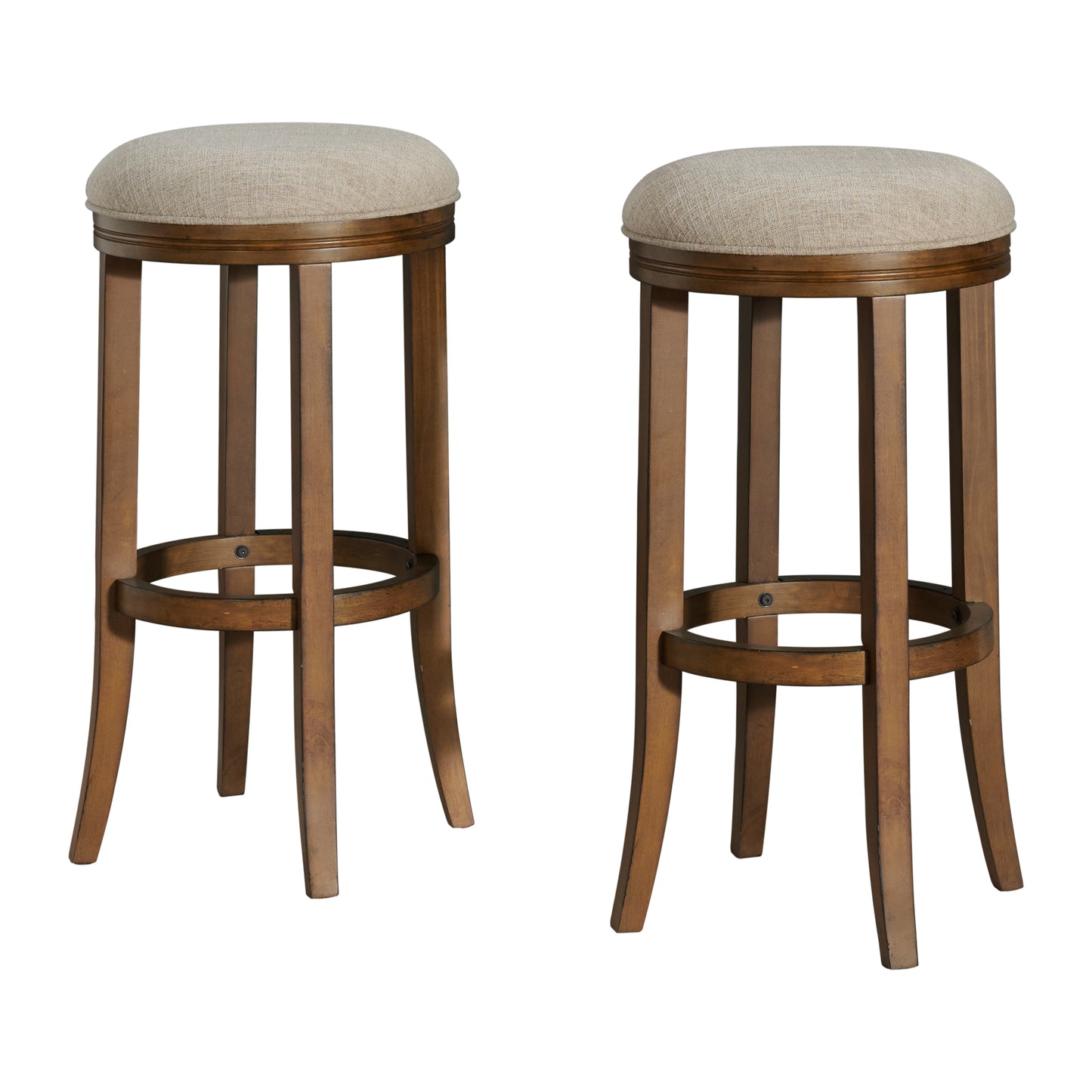 ALATERRE Natick Bar Height Stool, Set of 2