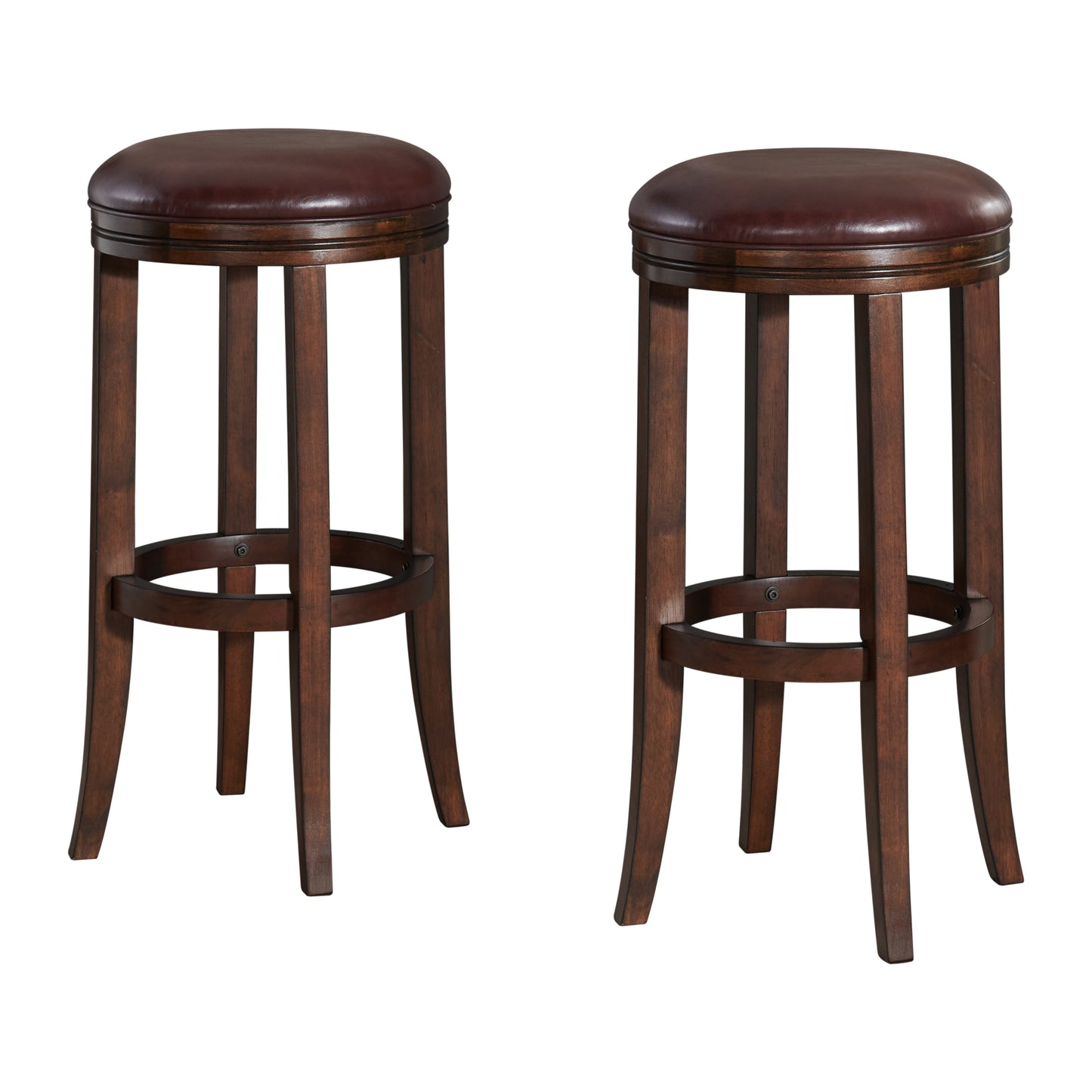 ALATERRE Natick Bar Height Stool, Set of 2