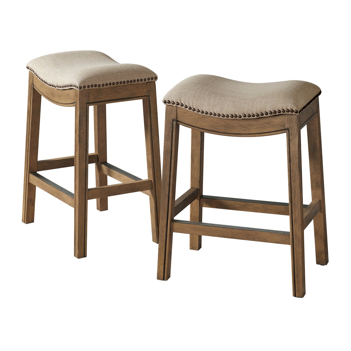 ALATERRE Williston Counter Height Stool, Set of 2