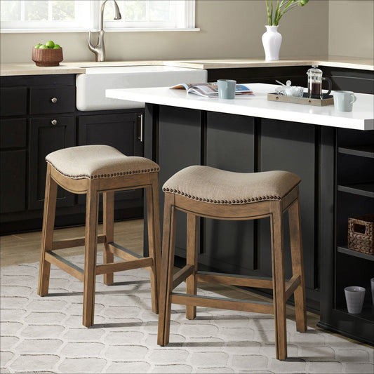 ALATERRE Williston Counter Height Stool, Set of 2