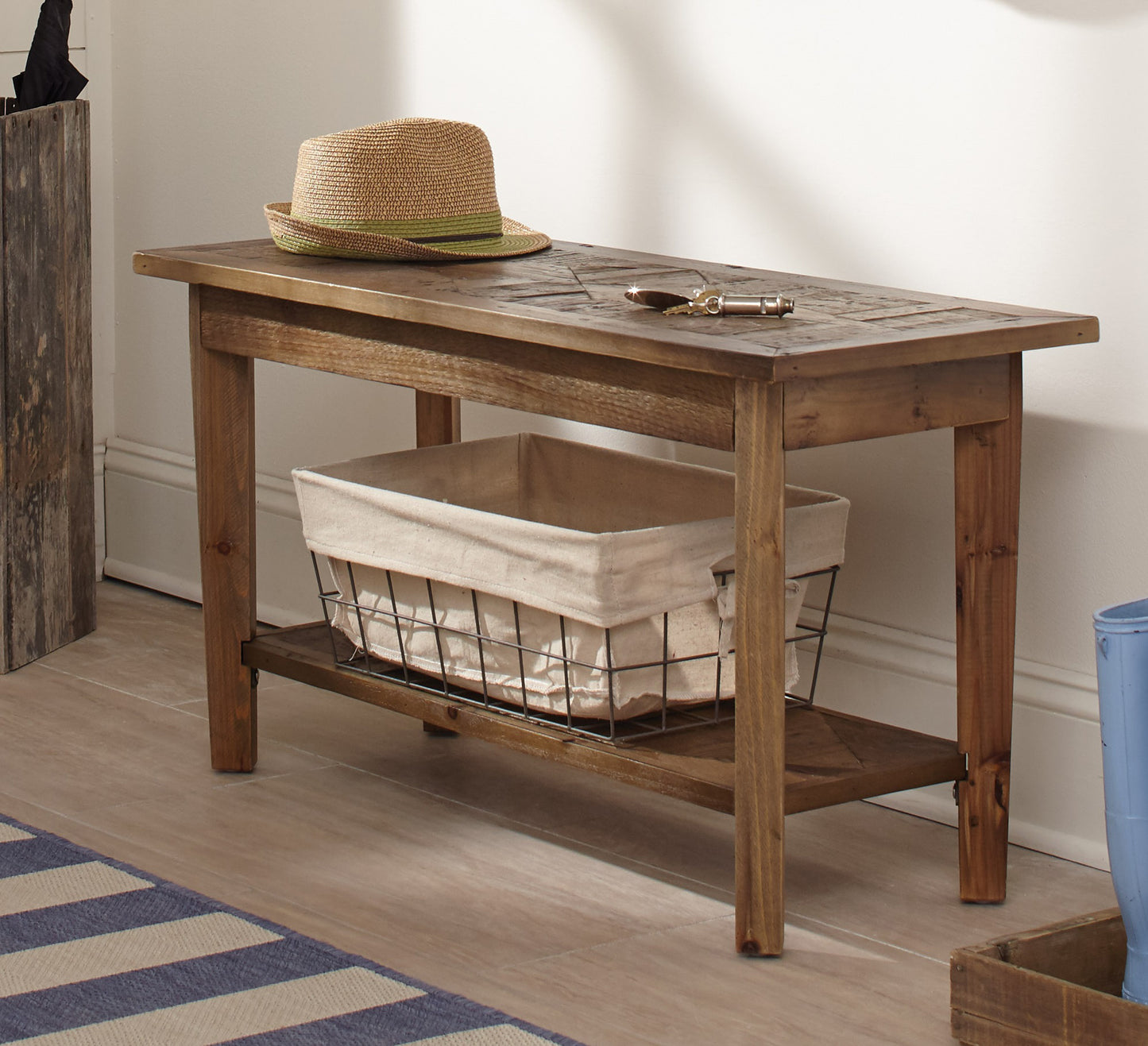 ALATERRE Revive - Reclaimed Bench, Natural ARVA0320