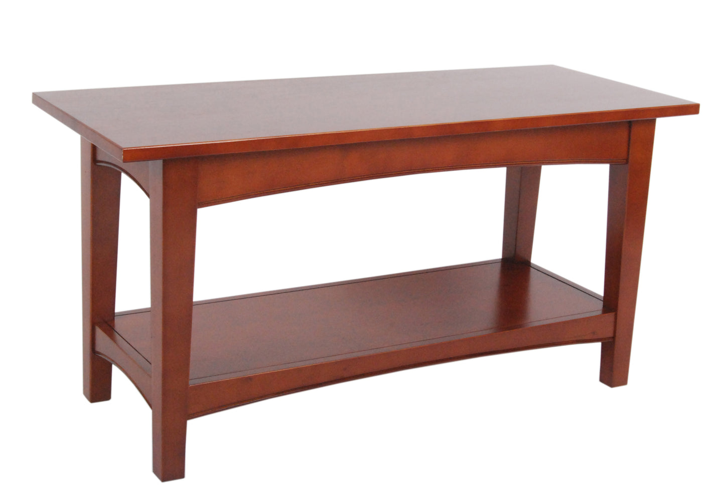 ALATERRE Shaker Cottage Bench with Shelf