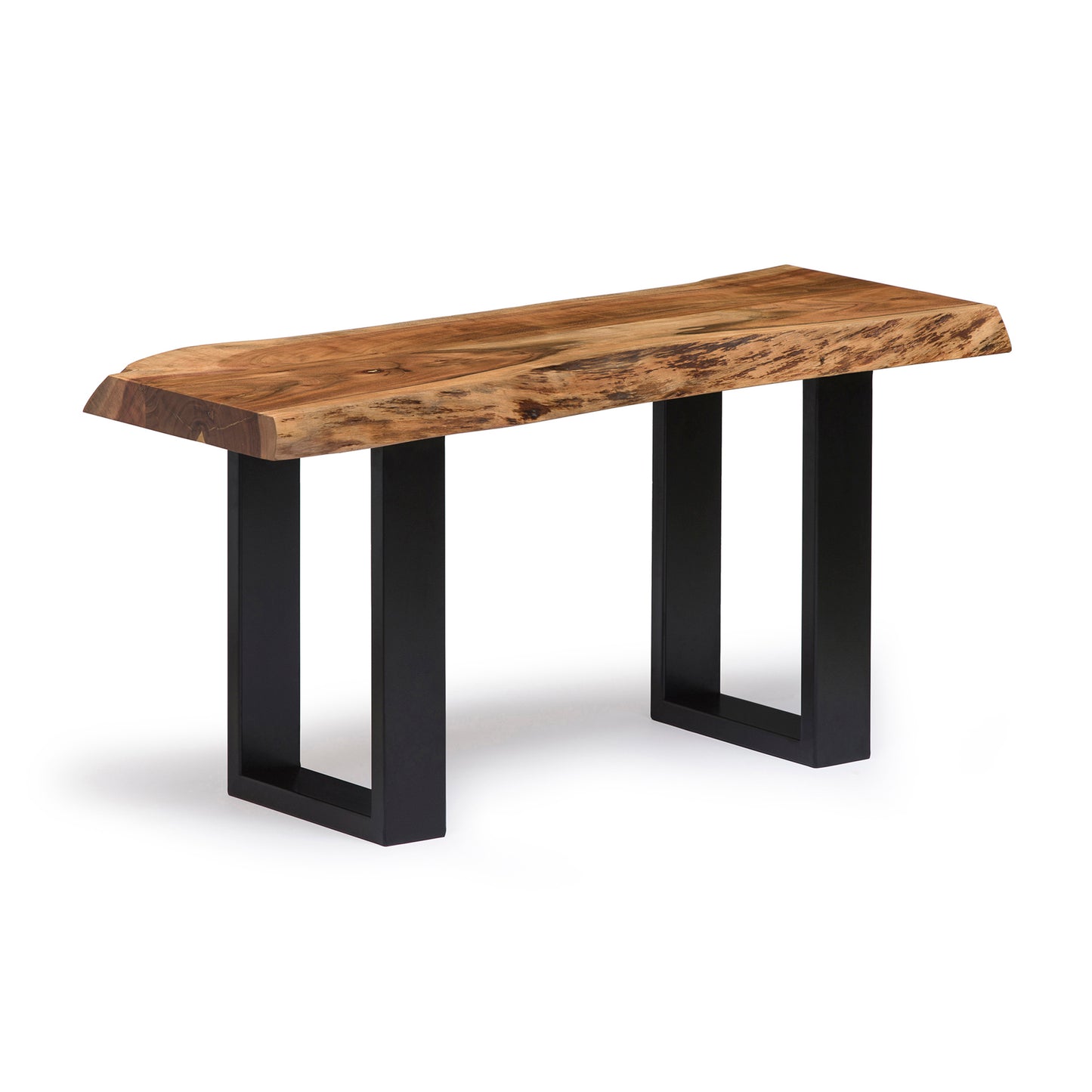 ALATERRE Alpine Natural Live Edge Wood 36" Bench AWAA0320