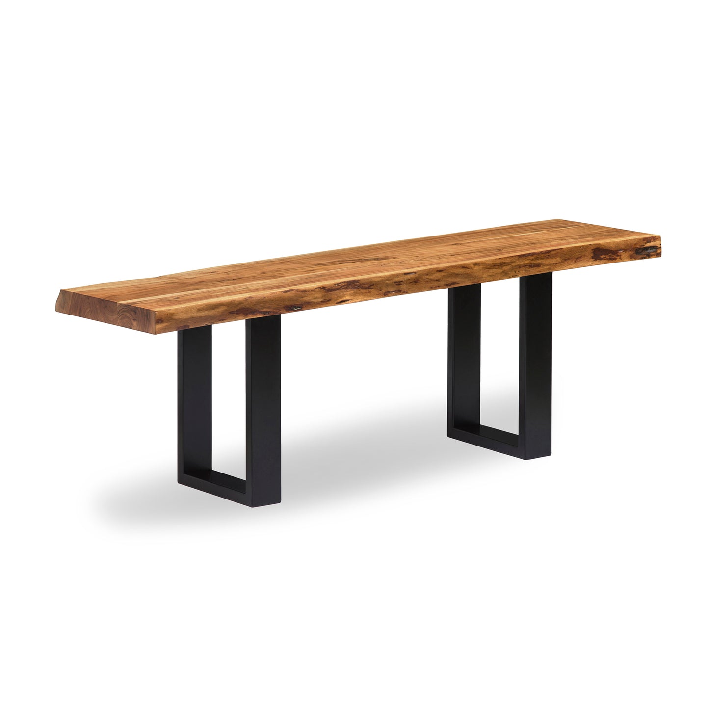 ALATERRE Alpine Natural Live Edge Wood 48" Bench AWAA0420