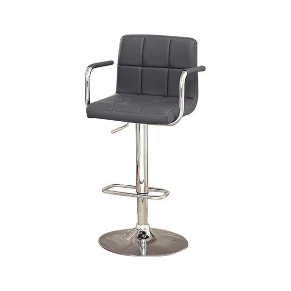 Benzara Corfu Contemporary Bar Stool With Arm