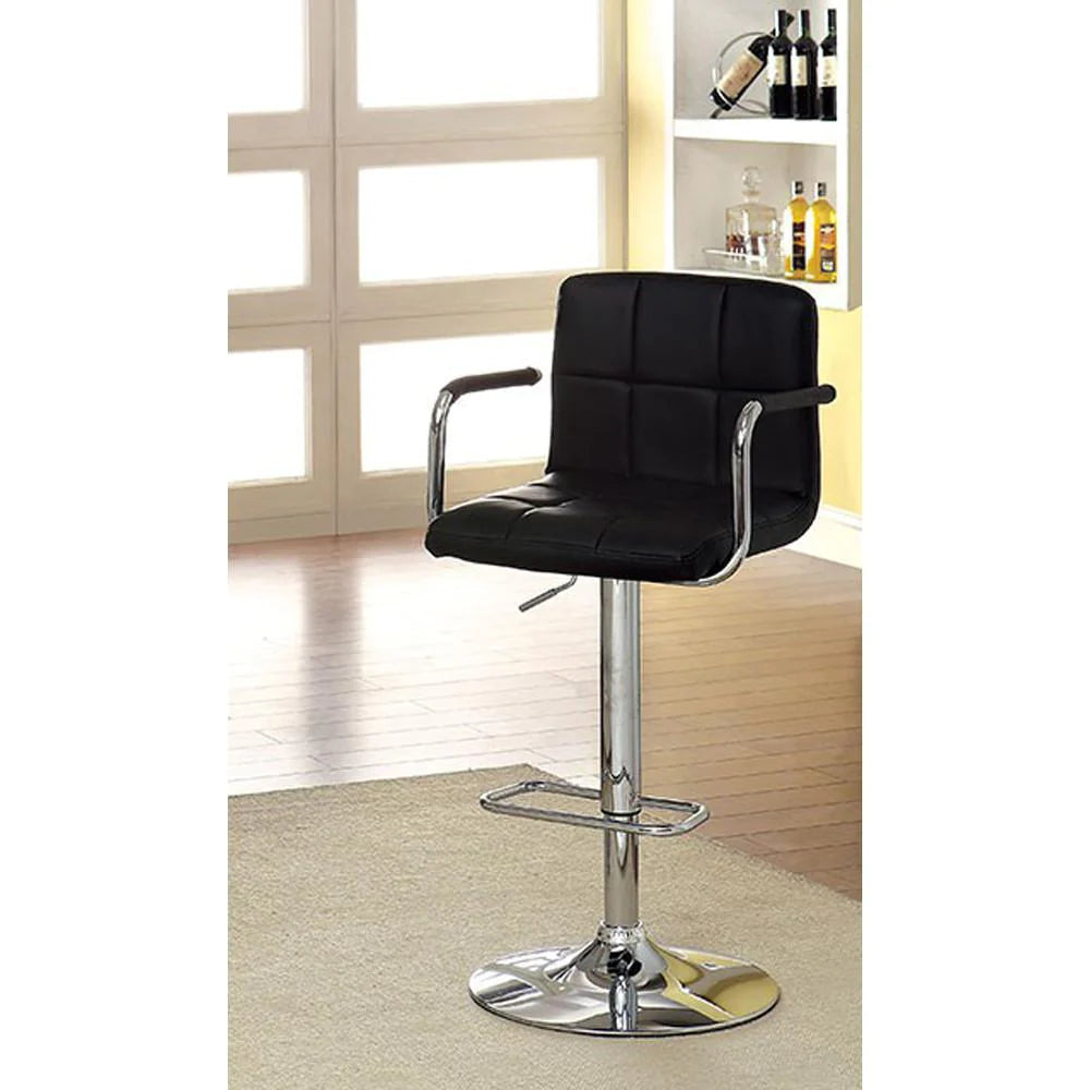 Benzara Corfu Contemporary Bar Stool With Arm