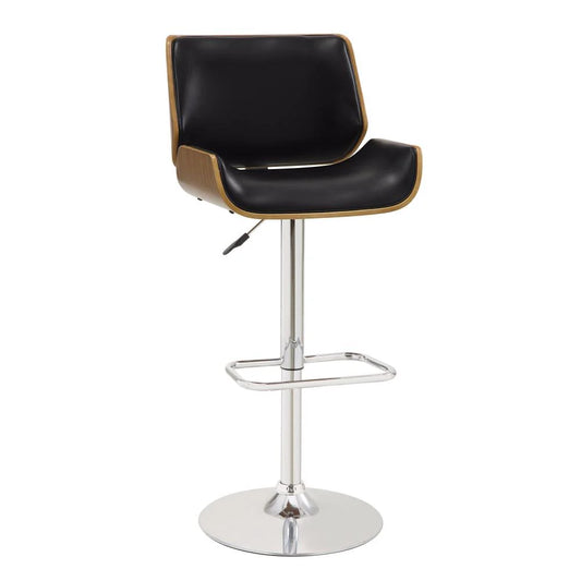 Benzara Adjustable Bar Height Stool