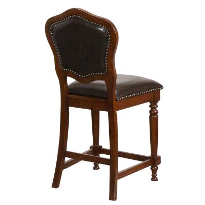 Sunset Trading Bellagio Upholstered Barstools with Backs | Counter Height Dining Chairs CR-87148-24-2