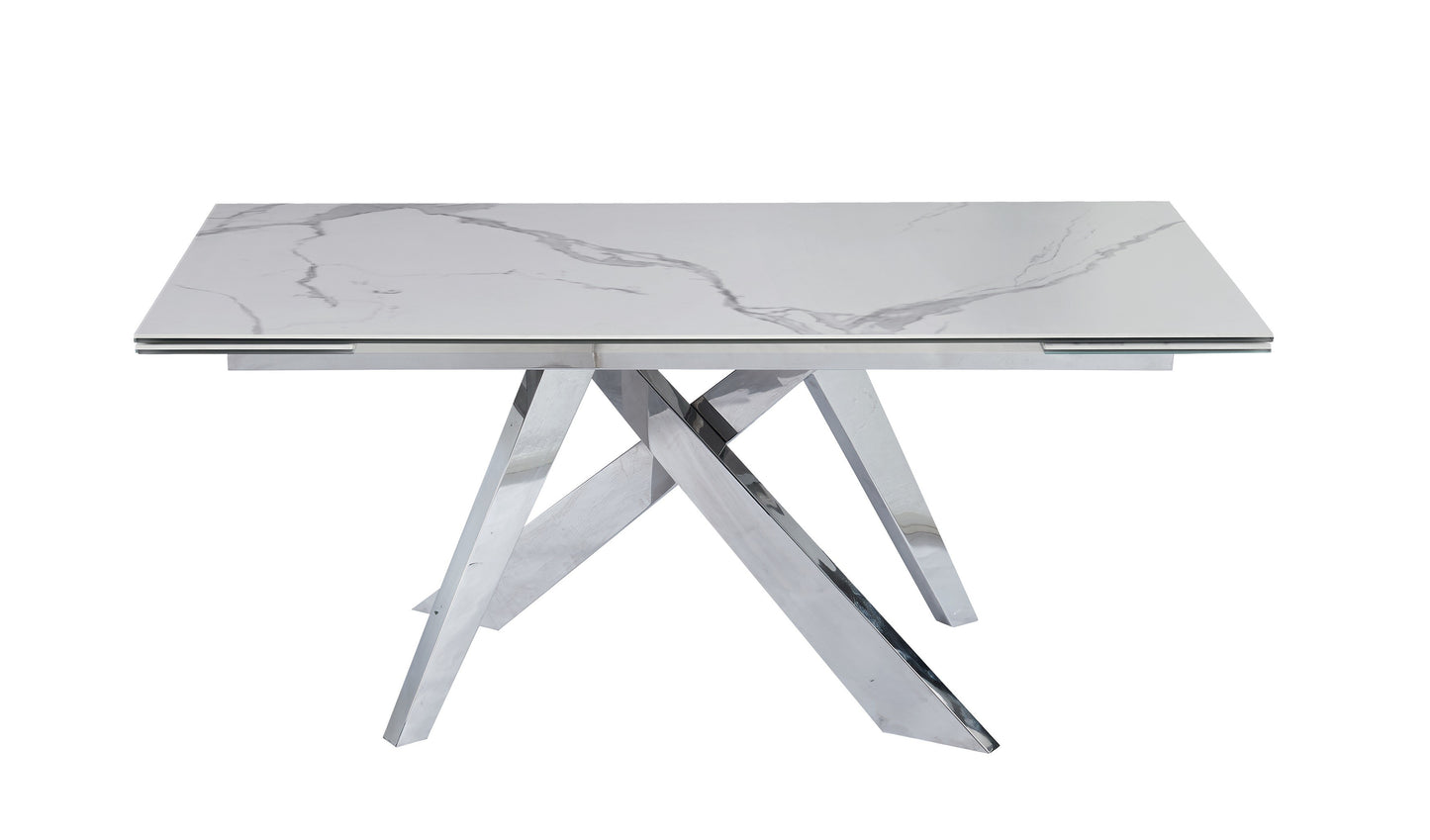 J&M  MC Carrara Extension Table 17721