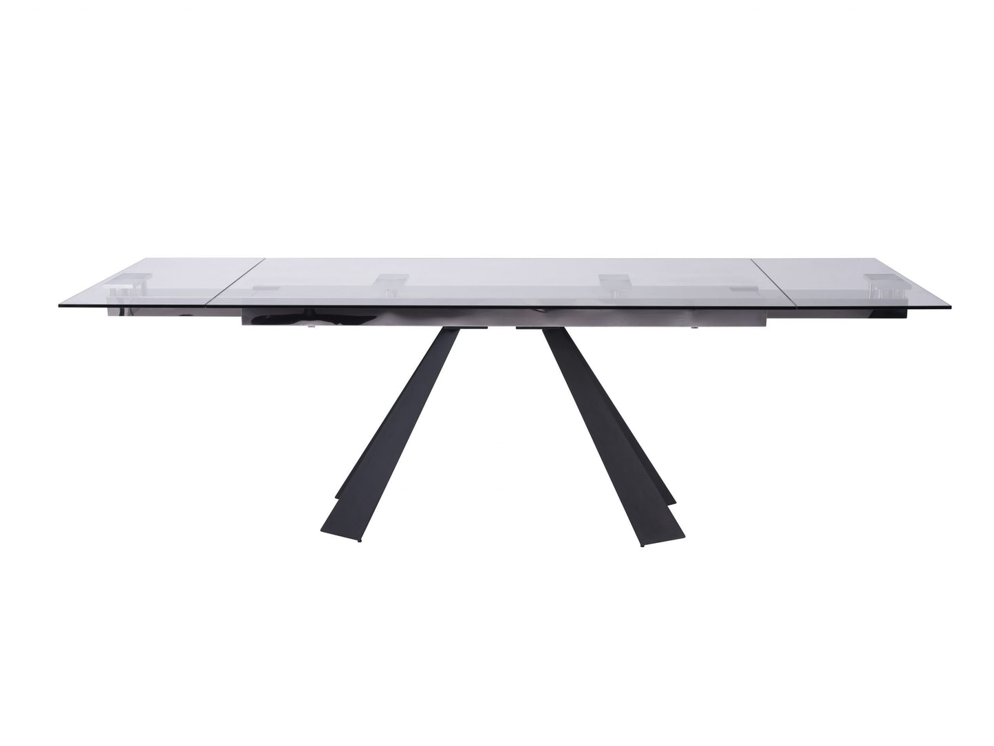 Whiteline Chicago Extendable Dining Table DT1717-BLK