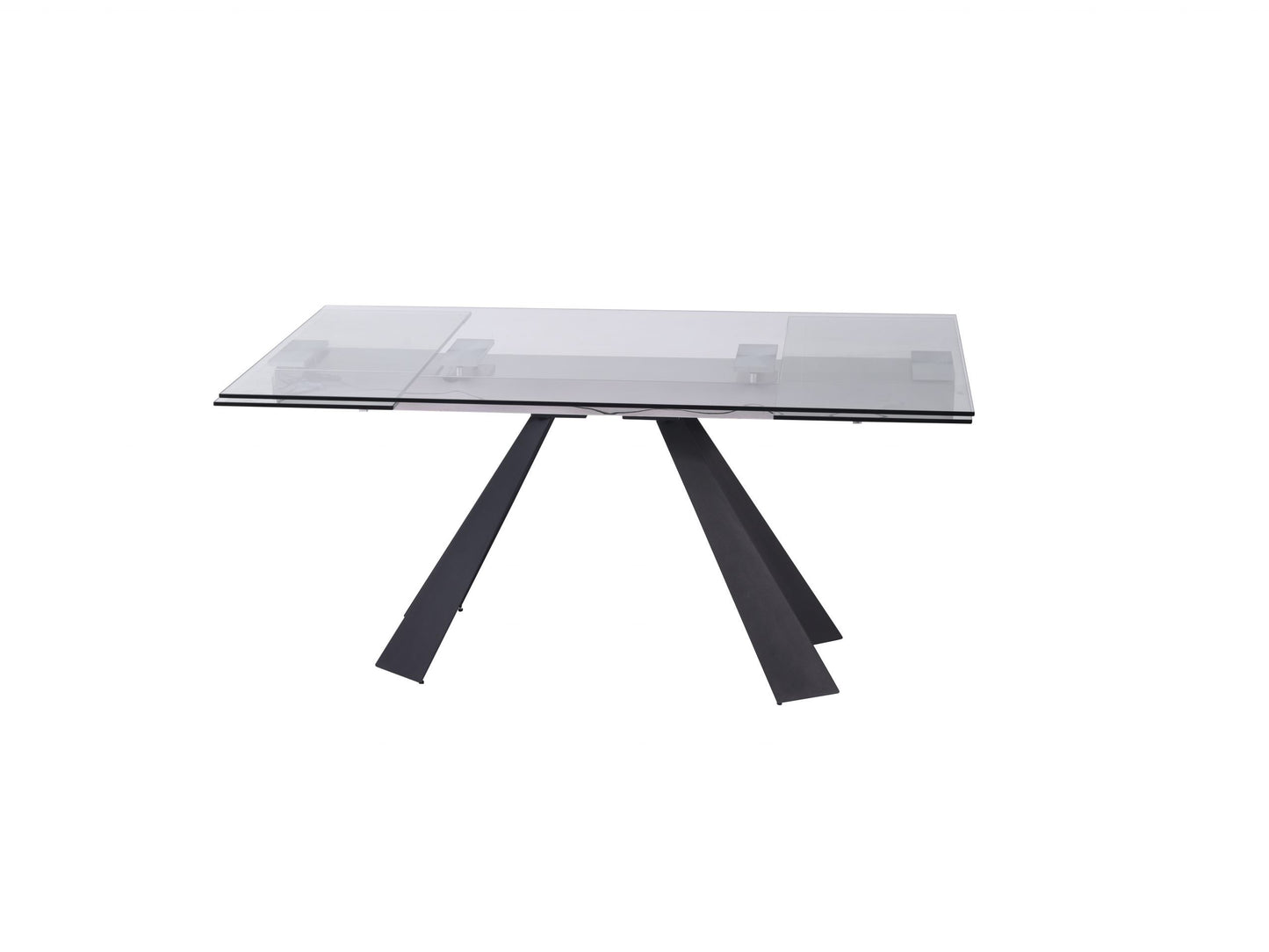 Whiteline Chicago Extendable Dining Table DT1717-BLK