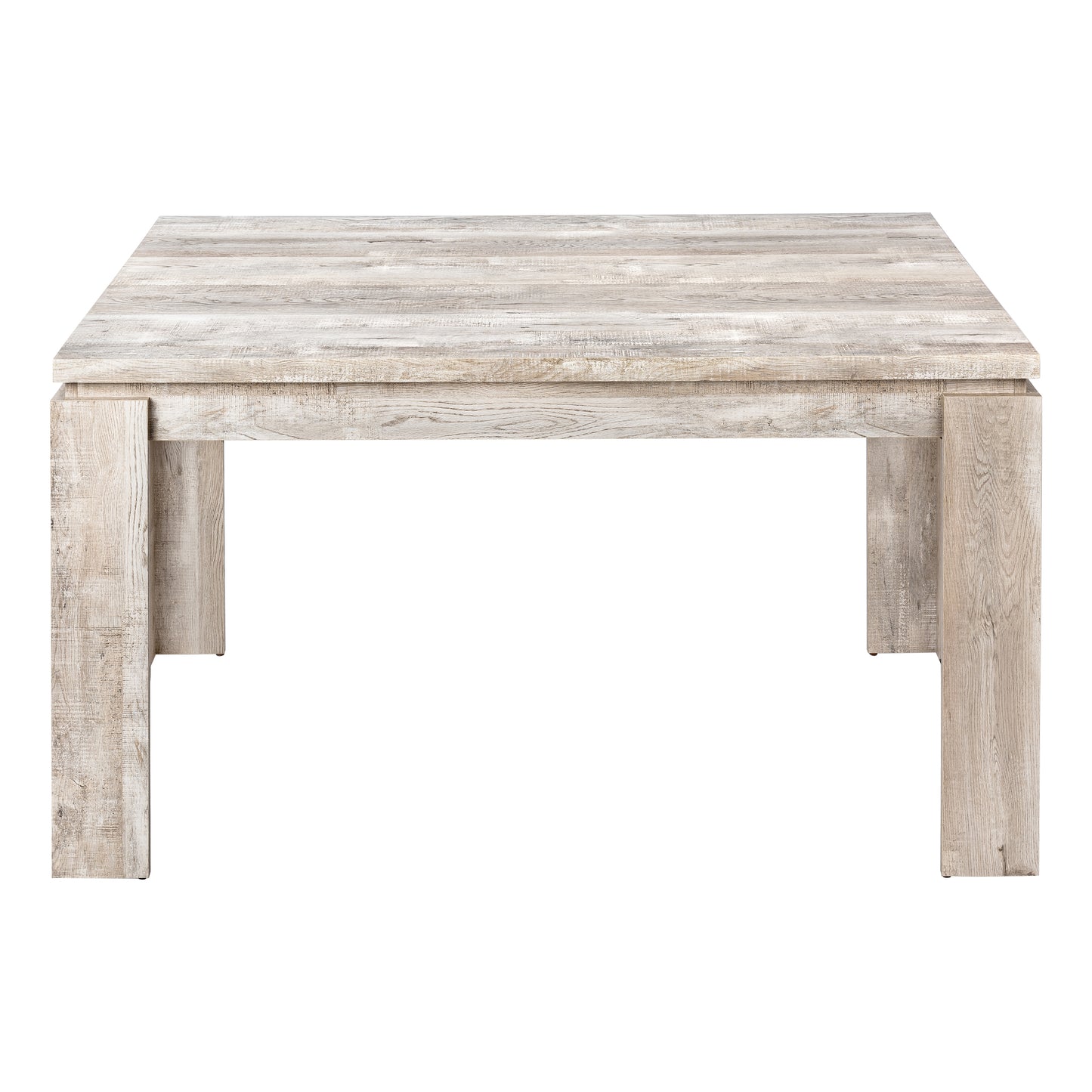 Monarch Specialty Dining Table, 60" Rectangular, Beige, Contemporary, Modern I 1088